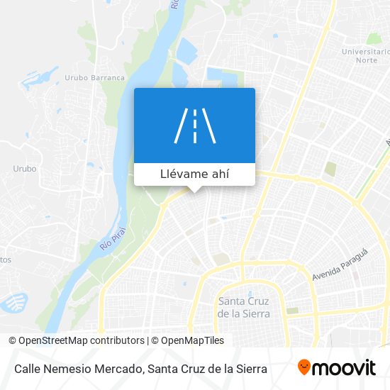Mapa de Calle Nemesio Mercado