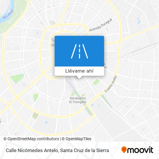 Mapa de Calle Nicómedes Antelo