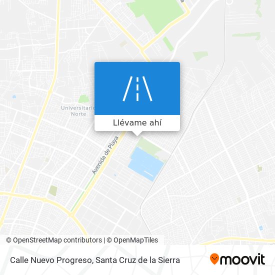 Mapa de Calle Nuevo Progreso