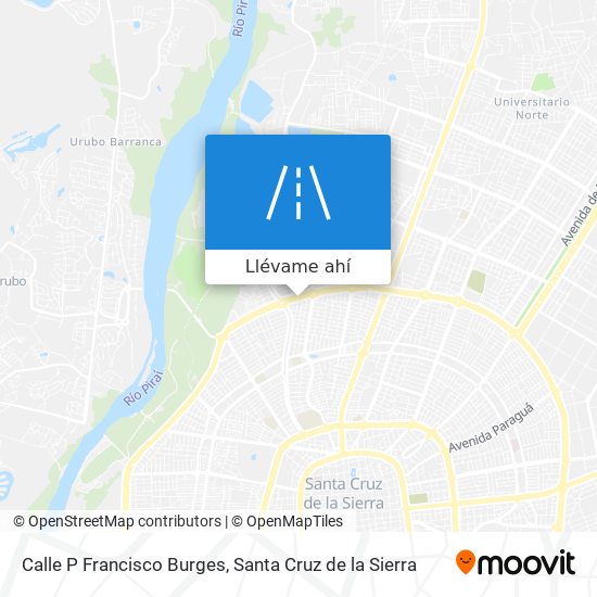 Mapa de Calle P Francisco Burges