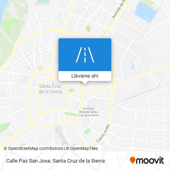 Mapa de Calle Pas San Jose