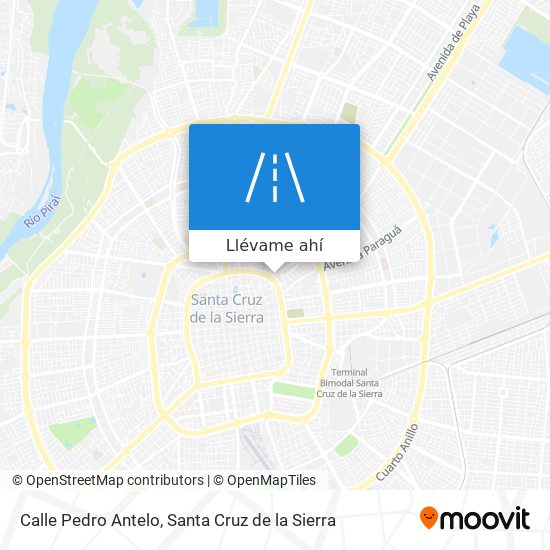 Mapa de Calle Pedro Antelo