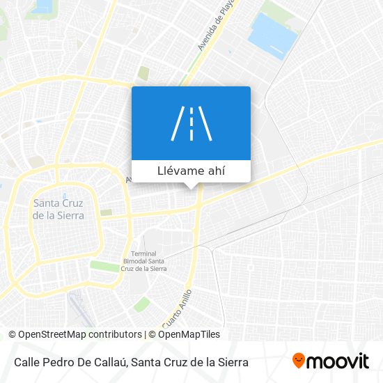 Mapa de Calle Pedro De Callaú