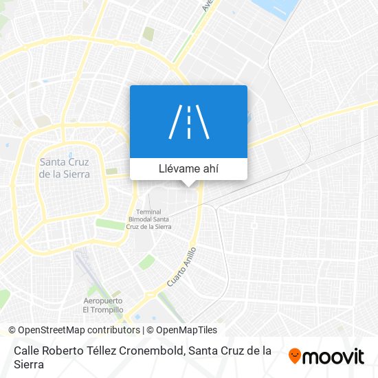 Mapa de Calle Roberto Téllez Cronembold