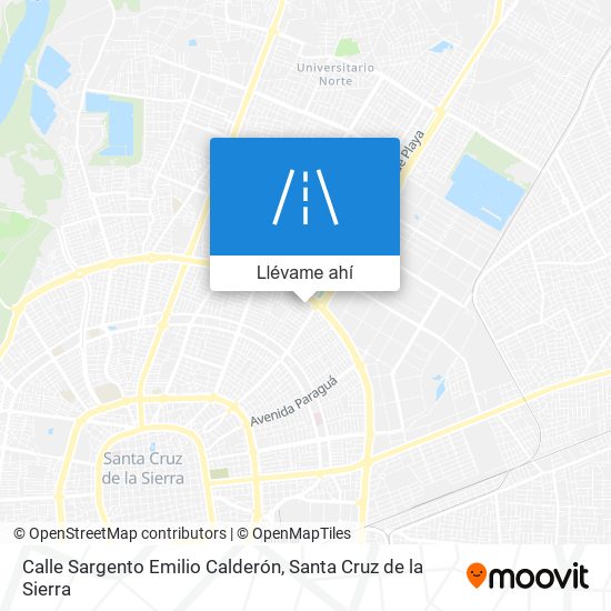 Mapa de Calle Sargento Emilio Calderón