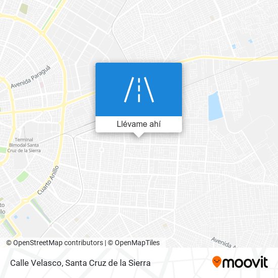 Mapa de Calle Velasco