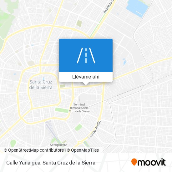 Mapa de Calle Yanaigua