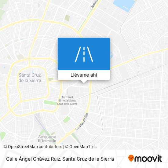 Mapa de Calle Ángel Chávez Ruiz