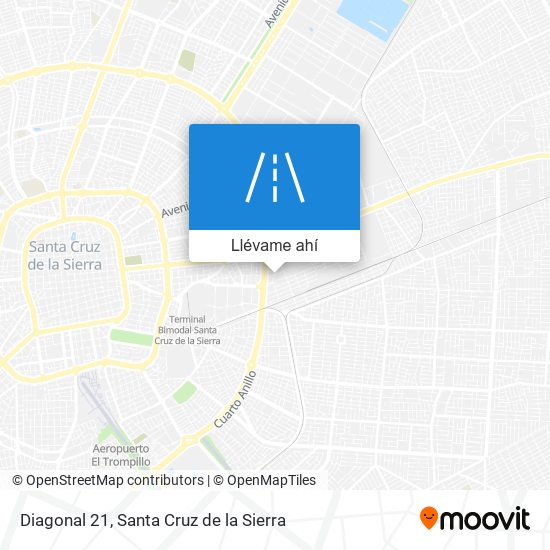 Mapa de Diagonal 21