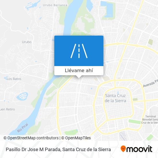 Mapa de Pasillo Dr Jose M Parada