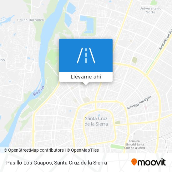 Mapa de Pasillo Los Guapos