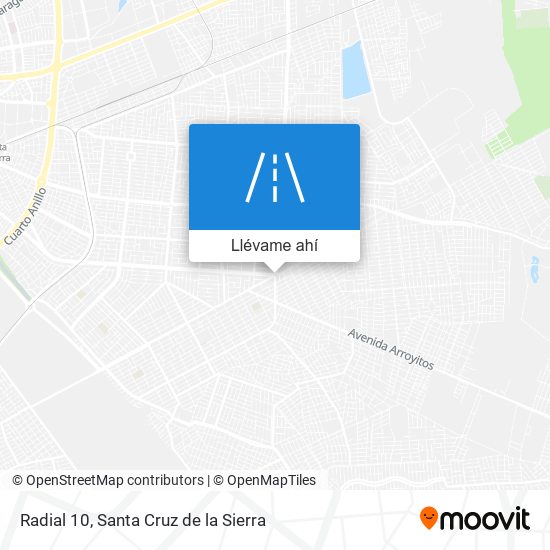 Mapa de Radial 10