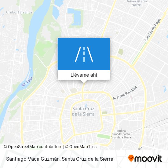 Mapa de Santiago Vaca Guzmán