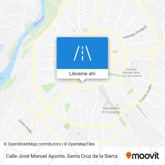 Mapa de Calle José Manuel Aponte