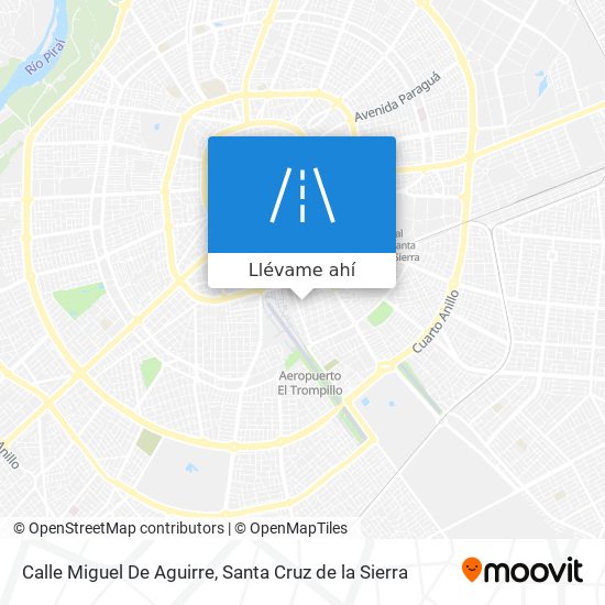 Mapa de Calle Miguel De Aguirre