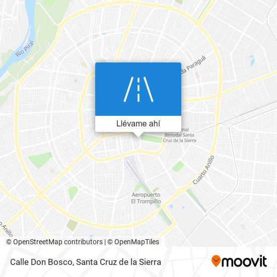 Mapa de Calle Don Bosco