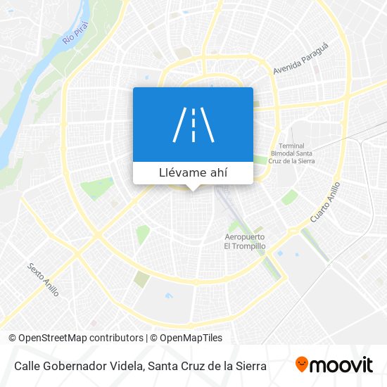 Mapa de Calle Gobernador Videla