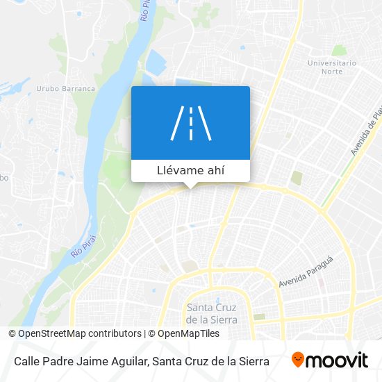 Mapa de Calle Padre Jaime Aguilar