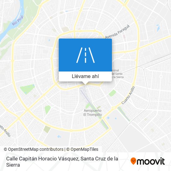 Mapa de Calle Capitán Horacio Vásquez