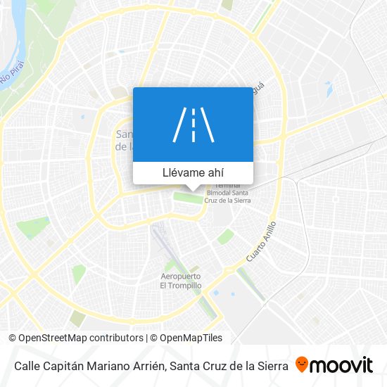 Mapa de Calle Capitán Mariano Arrién