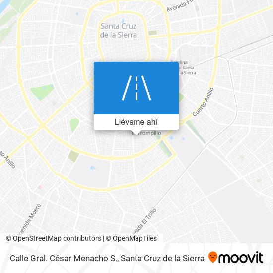 Mapa de Calle Gral. César Menacho S.