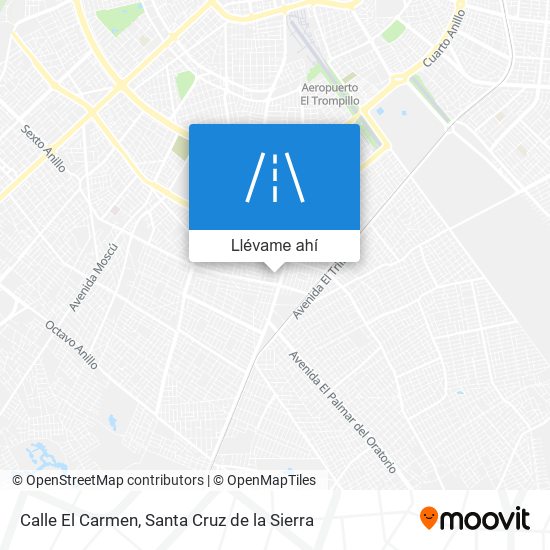 Mapa de Calle El Carmen