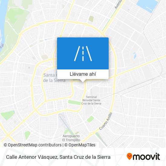 Mapa de Calle Antenor Vásquez