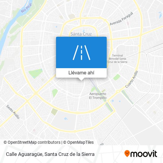Mapa de Calle Aguaragüe