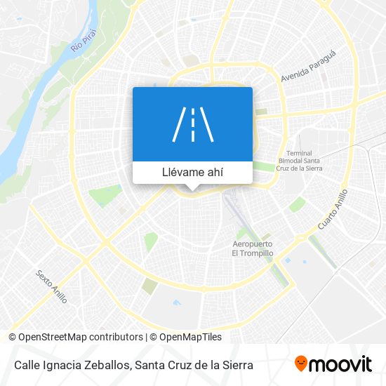 Mapa de Calle Ignacia Zeballos