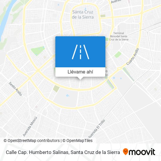 Mapa de Calle Cap. Humberto Salinas