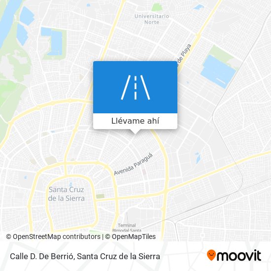 Mapa de Calle D. De Berrió