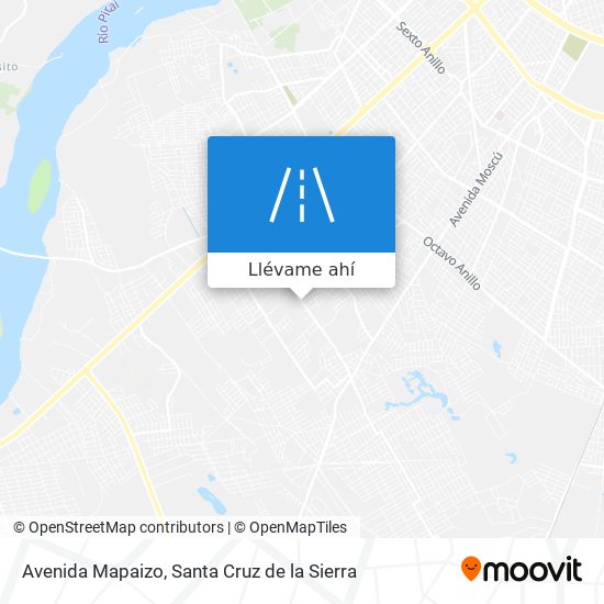 Mapa de Avenida Mapaizo
