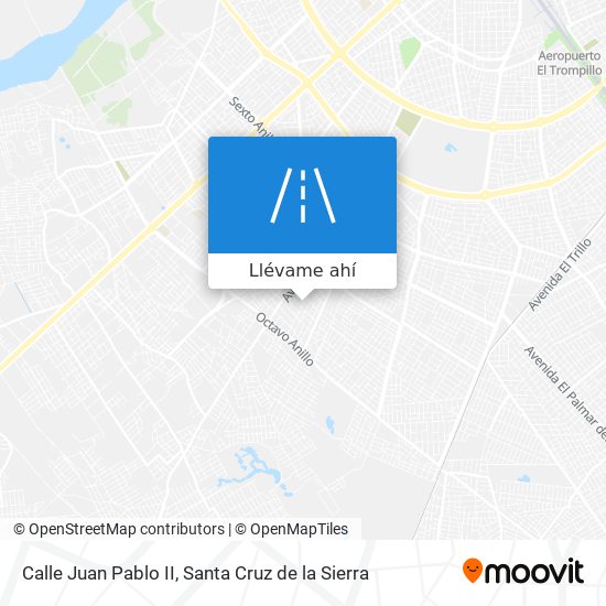 Mapa de Calle Juan Pablo II