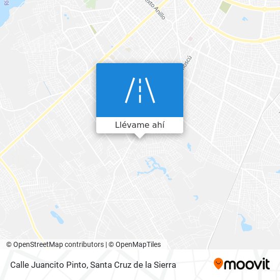 Mapa de Calle Juancito Pinto