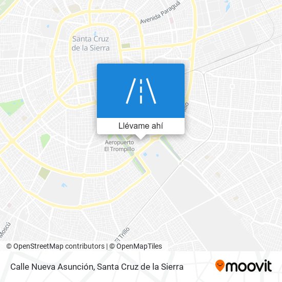 Mapa de Calle Nueva Asunción