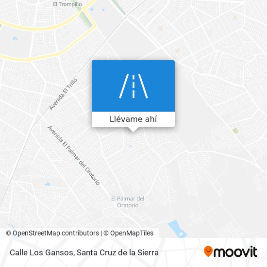 Mapa de Calle Los Gansos