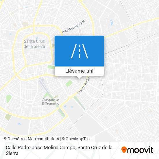 Mapa de Calle Padre Jose Molina Campo