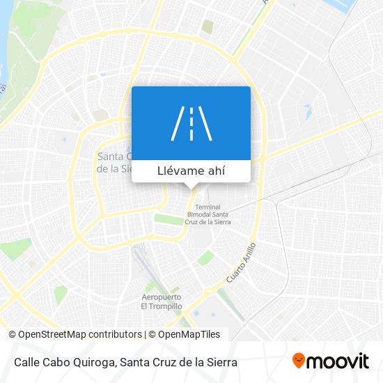 Mapa de Calle Cabo Quiroga