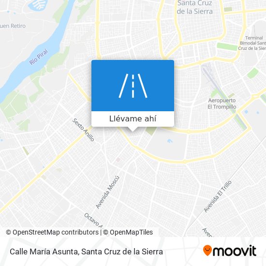 Mapa de Calle María Asunta