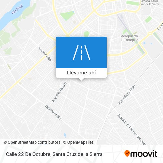 Mapa de Calle 22 De Octubre