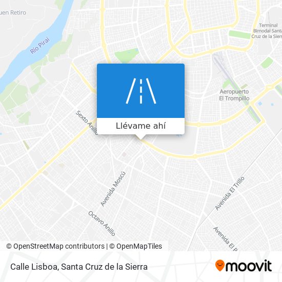 Mapa de Calle Lisboa