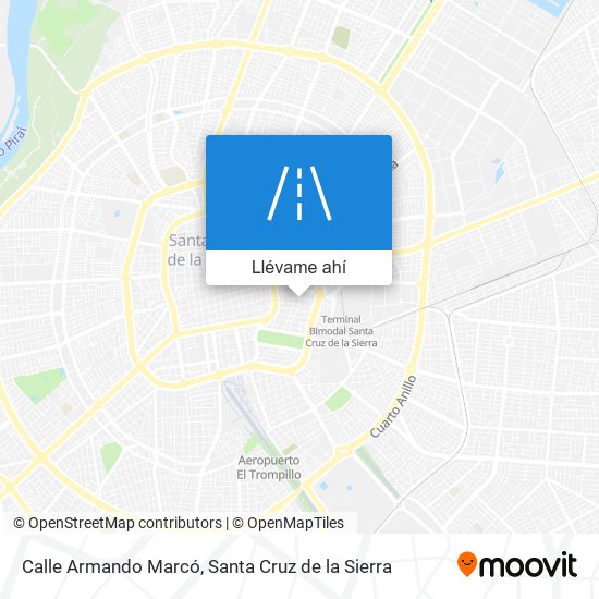 Mapa de Calle Armando Marcó