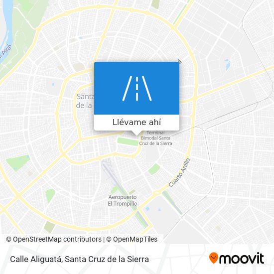 Mapa de Calle Aliguatá