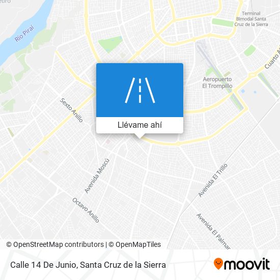 Mapa de Calle 14 De Junio