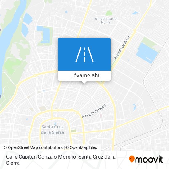 Mapa de Calle Capitan Gonzalo Moreno