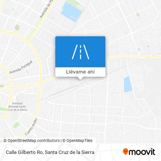 Mapa de Calle Gilberto Ro