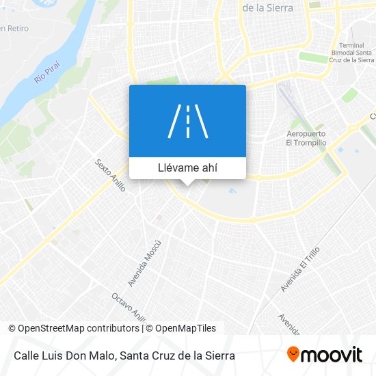 Mapa de Calle Luis Don Malo