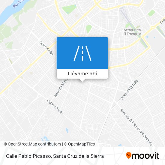 Mapa de Calle Pablo Picasso