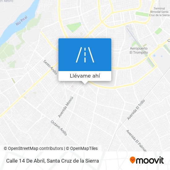 Mapa de Calle 14 De Abril