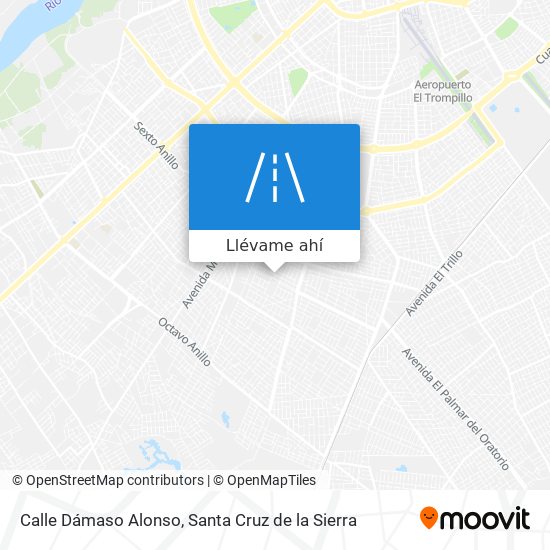 Mapa de Calle Dámaso Alonso